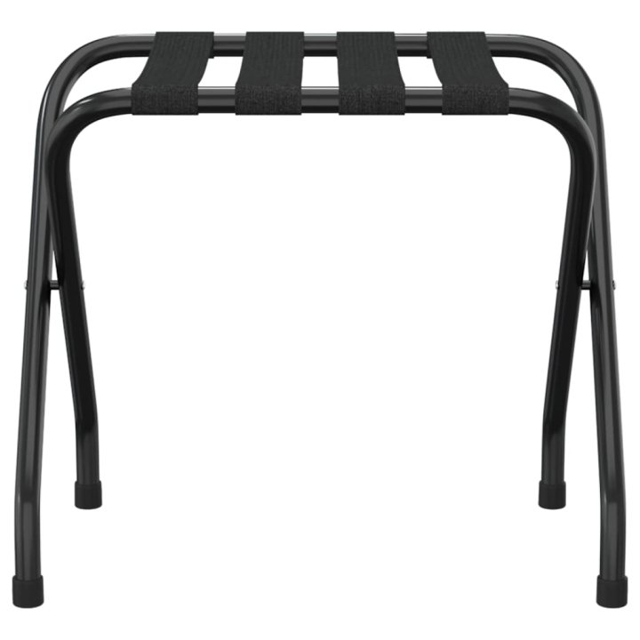 Suporte de bagagem 56x40x49 cm preto | Briva Home