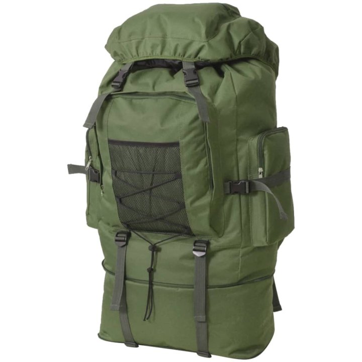 Mochila estilo exército XXL 100 L verde | Briva Home
