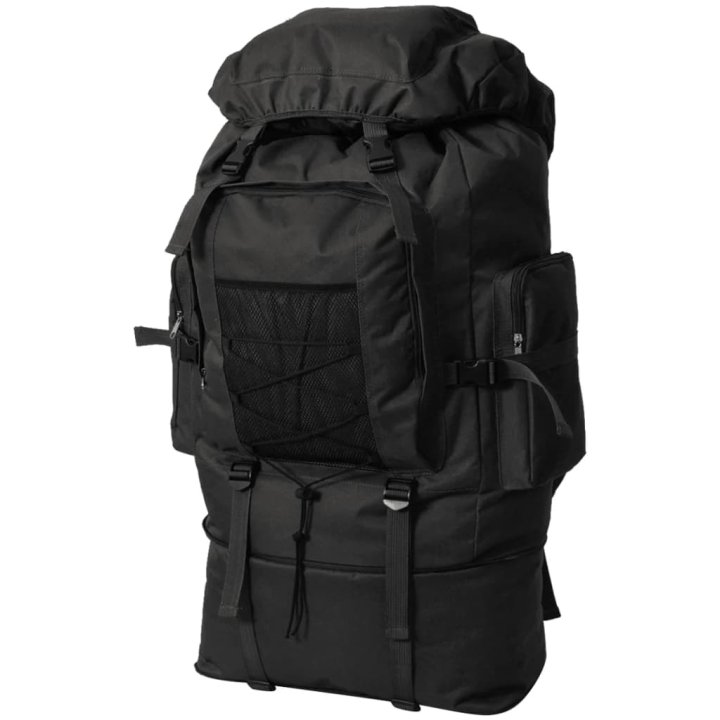 Mochila estilo exército XXL 100 L preto | Briva Home