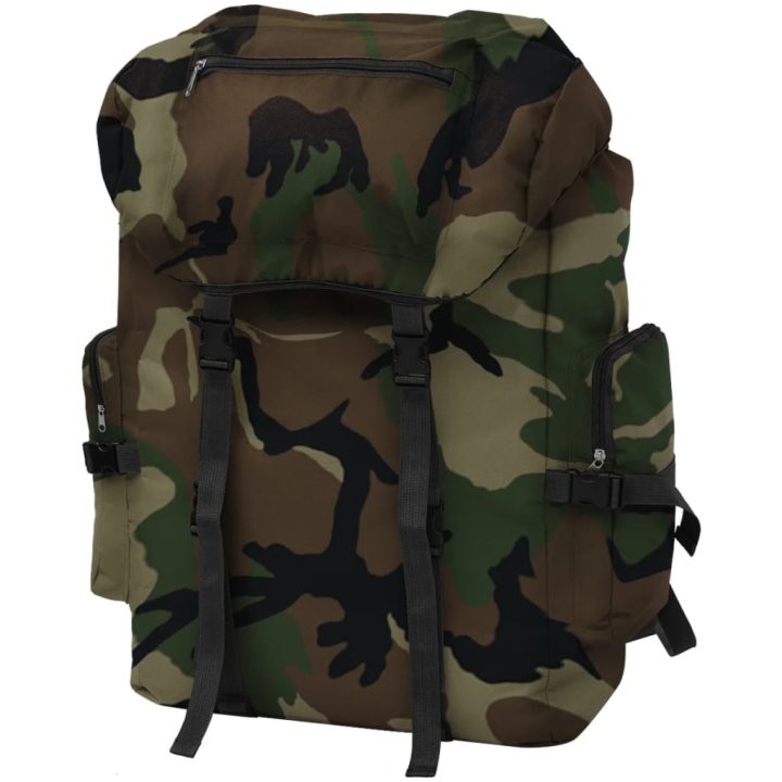 Mochila militar 65 L Camuflaje | Briva Home