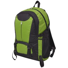 Mochila de senderismo 40 L negra y verde | Briva Home