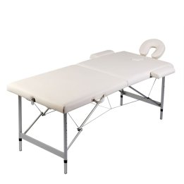 Mesa massagens dobrável 2 zonas estrutura | Briva Home