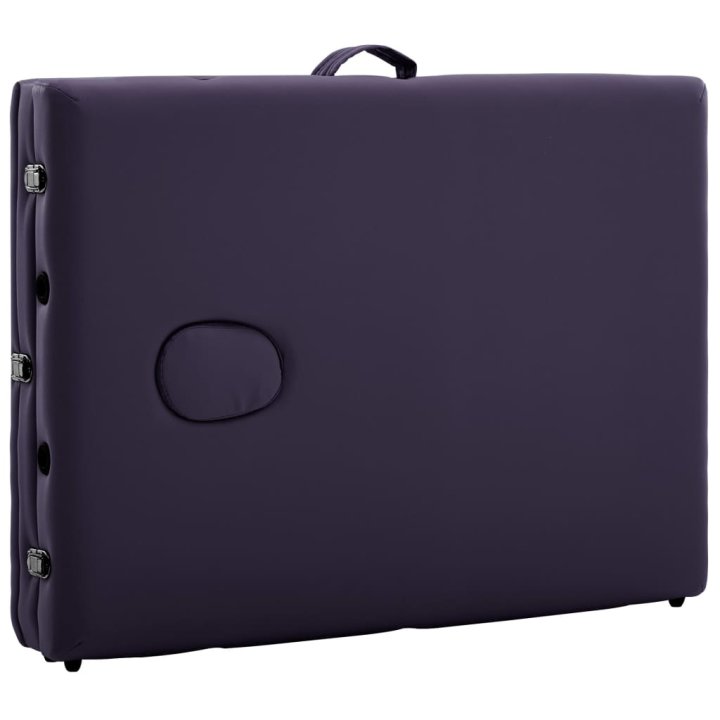 Camilla de masaje plegable 3 zonas aluminio | Briva Home