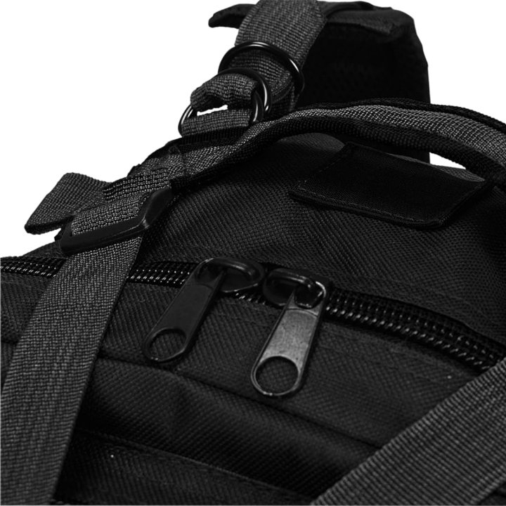 Mochila estilo exército 50 L preto | Briva Home