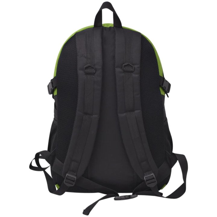 Mochila de senderismo 40 L negra y verde | Briva Home
