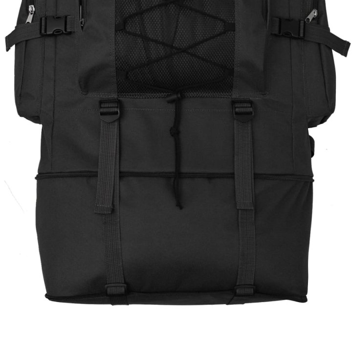 Mochila estilo exército XXL 100 L preto | Briva Home