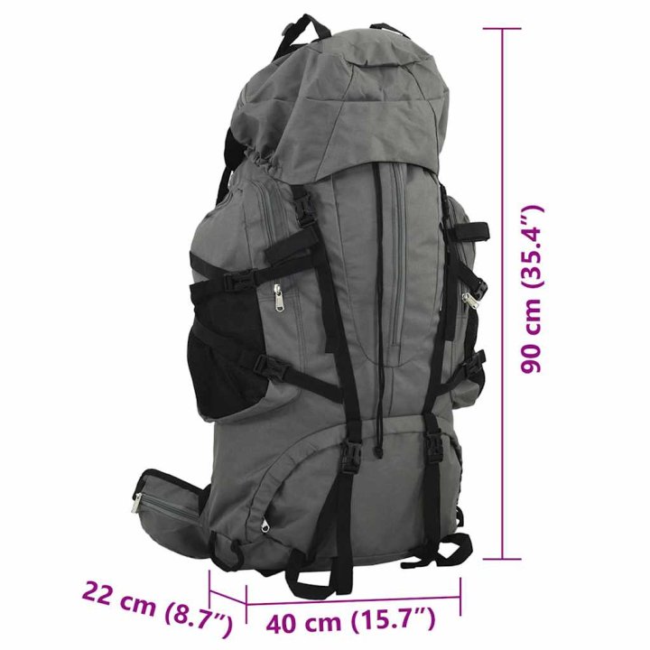 Mochila para caminhadas 100 L tecido oxford | Briva Home