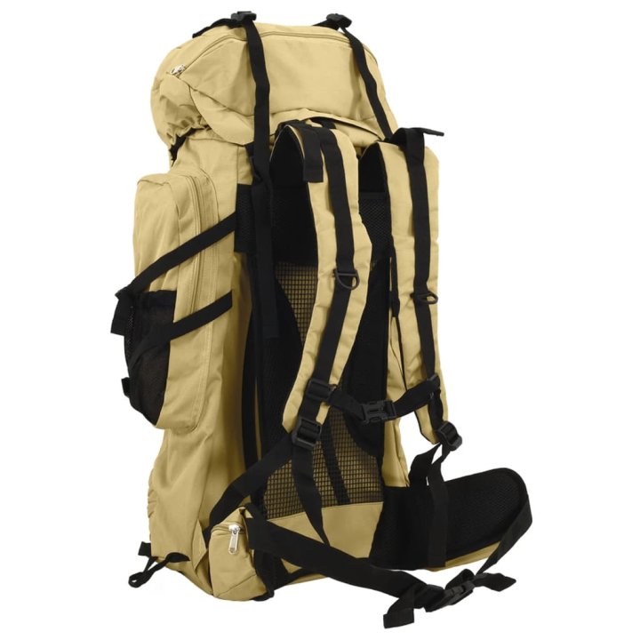 Mochila de senderismo tela oxford caqui 60 l | Briva Home