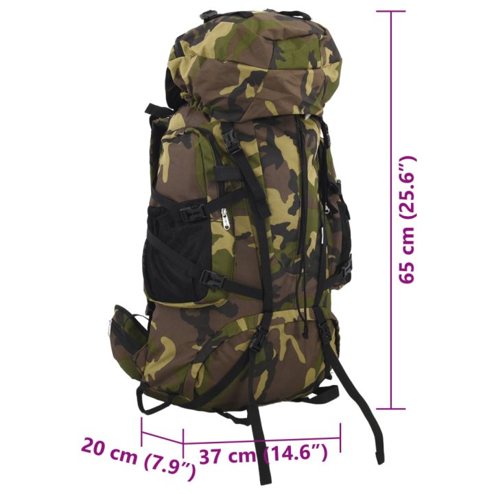 Mochila para caminhadas 60 L tecido oxford | Briva Home