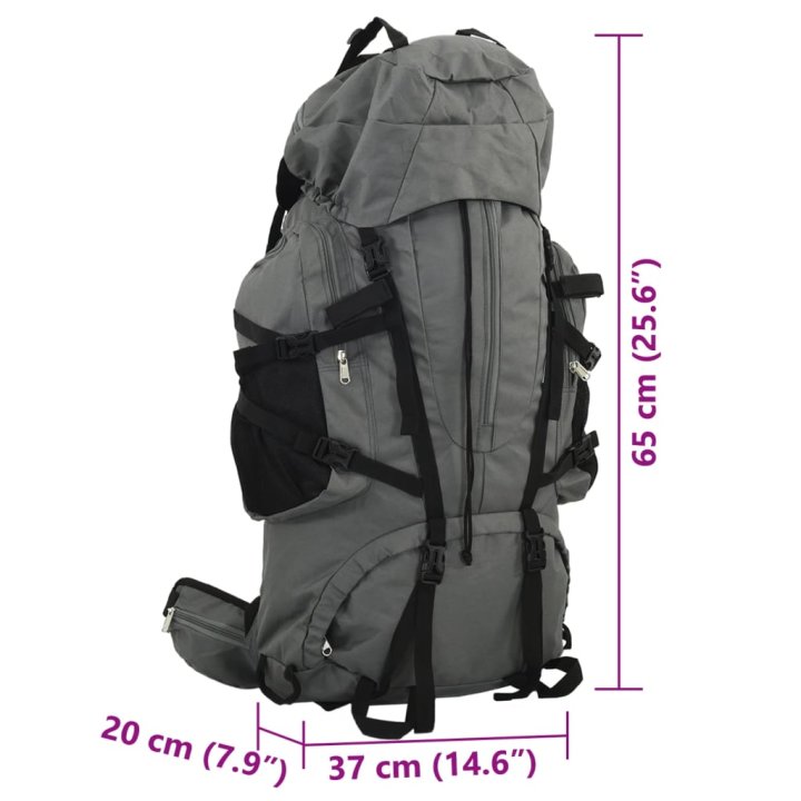 Mochila para caminhadas 60 L tecido oxford | Briva Home