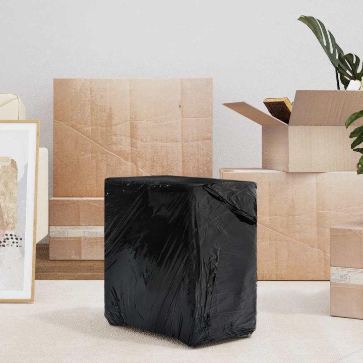 Película extensível 6 unid preto 23 μm 50 cm x | Briva Home