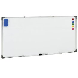 Quadro magnético 110x60 cm aço branco | Briva Home