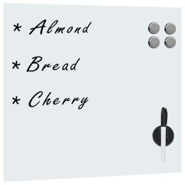 Quadro magnético em vidro para parede 60x60 cm | Briva Home