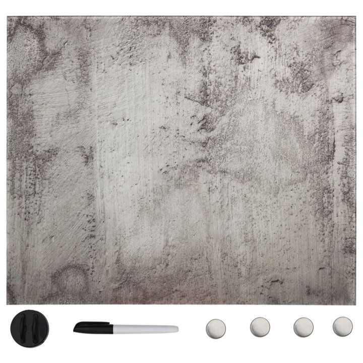 Pizarra magnética de pared vidrio 50x50 cm | Briva Home