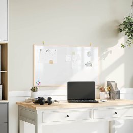 Pizarra magnética con marco de madera de pino | Briva Home