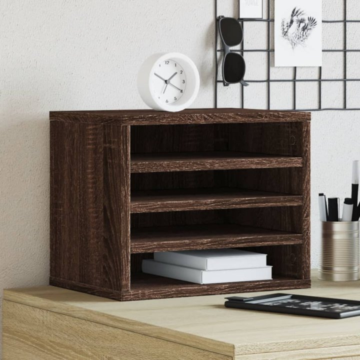 Organizador escritorio madera ingeniería | Briva Home