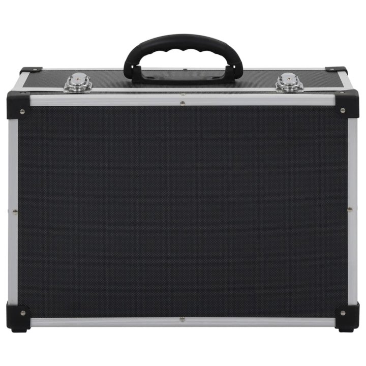 Estojo para 60 CDs alumínio ABS preto | Briva Home