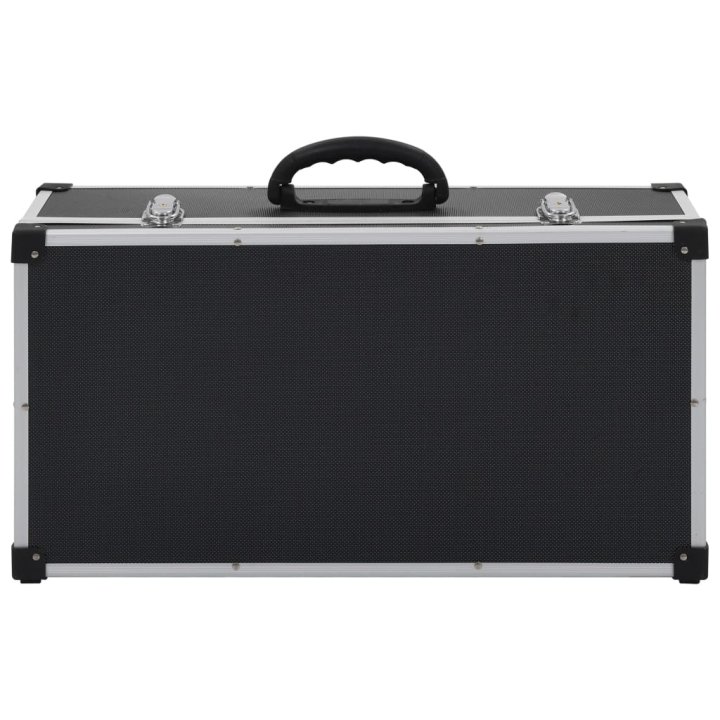 Estojo para 80 CDs alumínio ABS preto | Briva Home