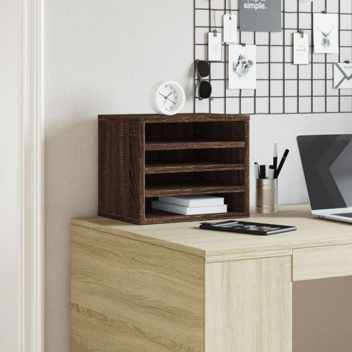 Organizador escritorio madera ingeniería | Briva Home