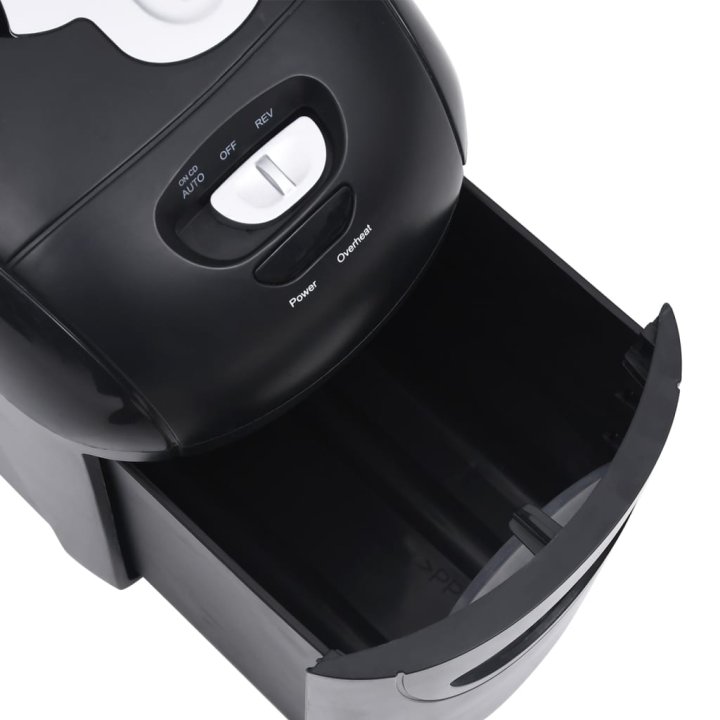 Trituradora de papel 10 hojas microcorte negra | Briva Home