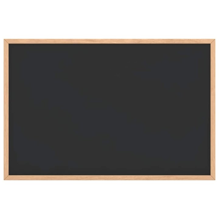 Quadro negro com moldura em madeira de pinho | Briva Home