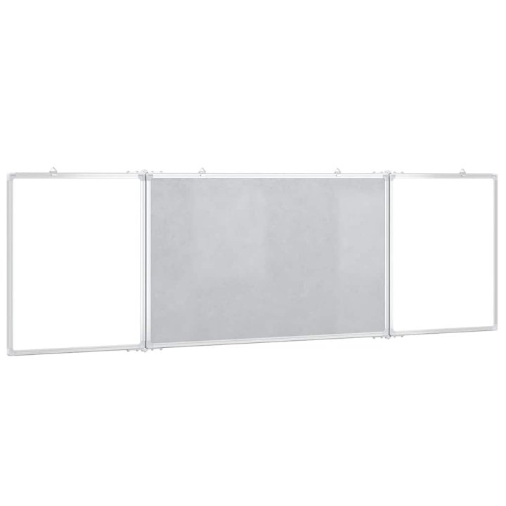 Pizarra magnética plegable aluminio 160x60x1,7 | Briva Home