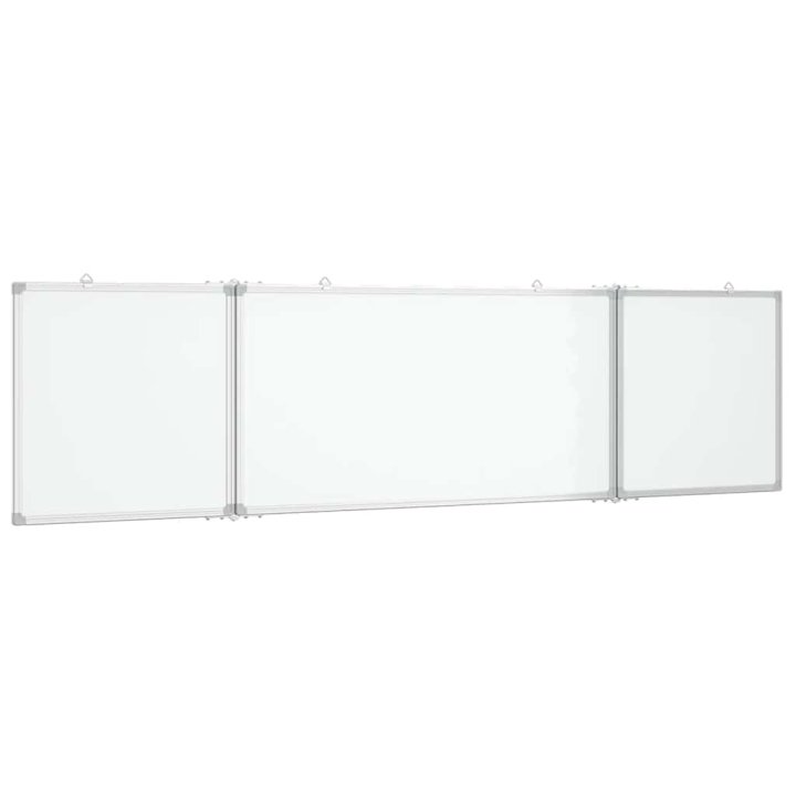 Quadro branco magnético dobrável 200x50x1,7 cm | Briva Home