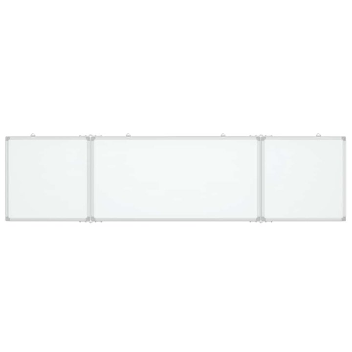 Quadro branco magnético dobrável 160x40x1,7 cm | Briva Home