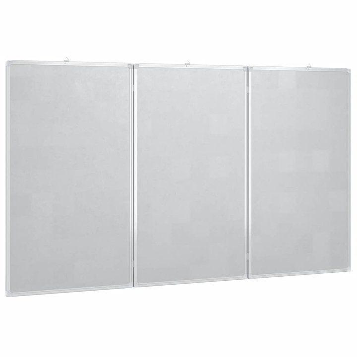 Pizarra magnética plegable aluminio 120x80x1,7 | Briva Home