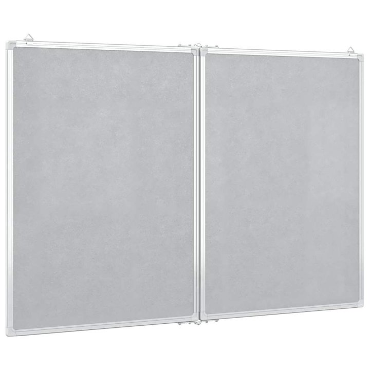 Quadro branco magnético dobrável 120x80x1,7 cm | Briva Home