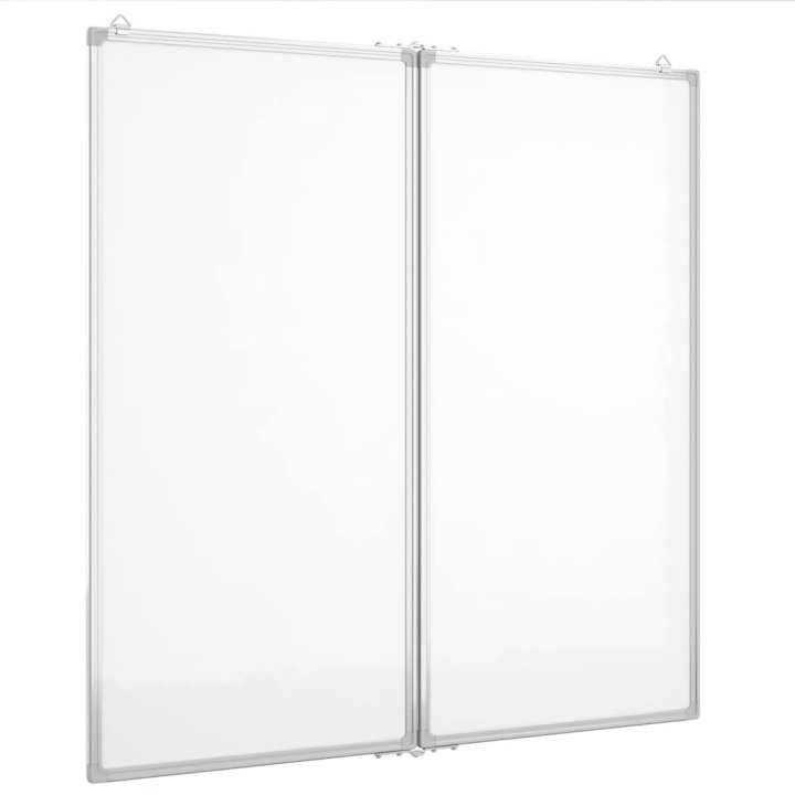 Quadro branco magnético dobrável 80x80x1,7 cm | Briva Home