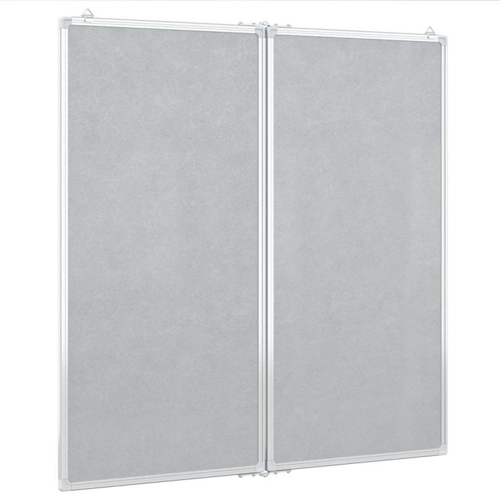 Quadro branco magnético dobrável 80x80x1,7 cm | Briva Home