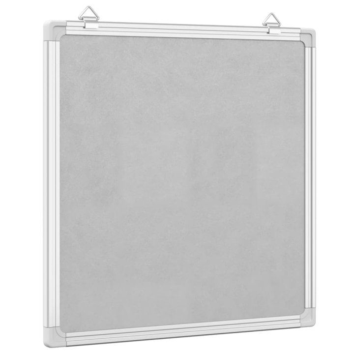 Quadro branco magnético 40x40x1,7 cm alumínio | Briva Home