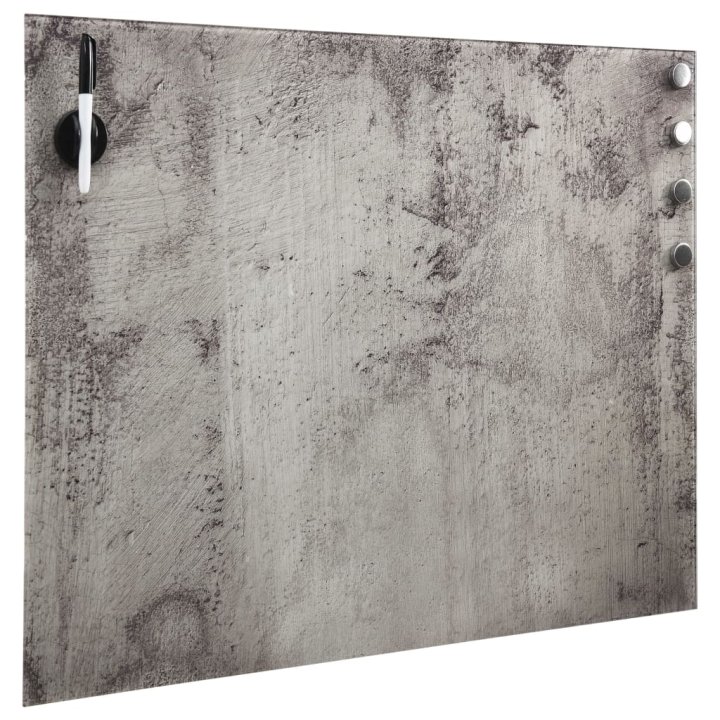 Pizarra magnética de pared vidrio 40x40 cm | Briva Home