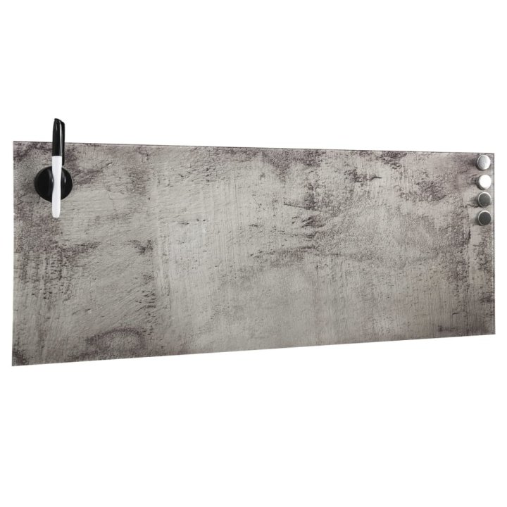 Pizarra magnética de pared vidrio 60x20 cm | Briva Home