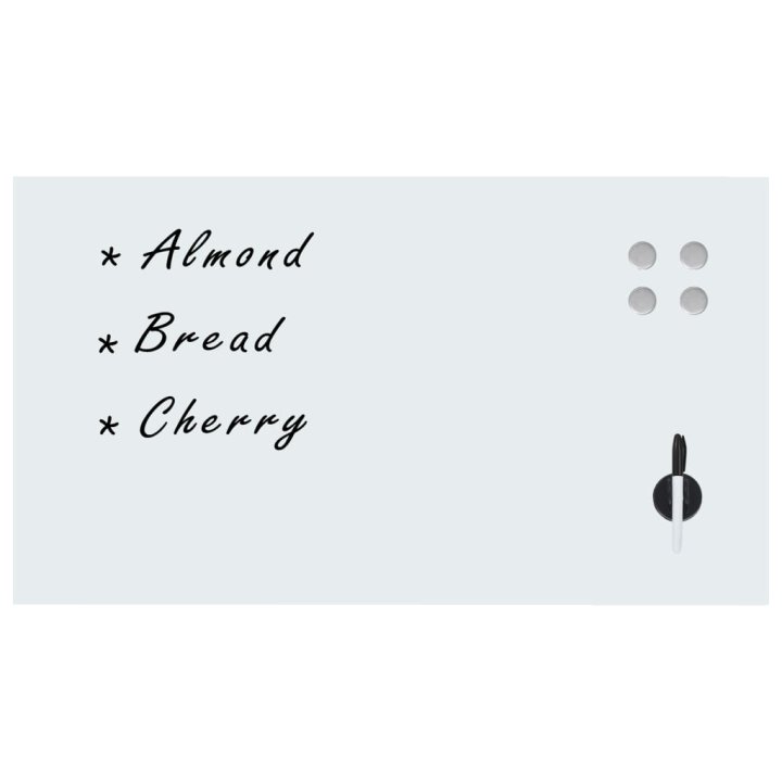Pizarra magnética de pared vidrio 120x60 cm | Briva Home