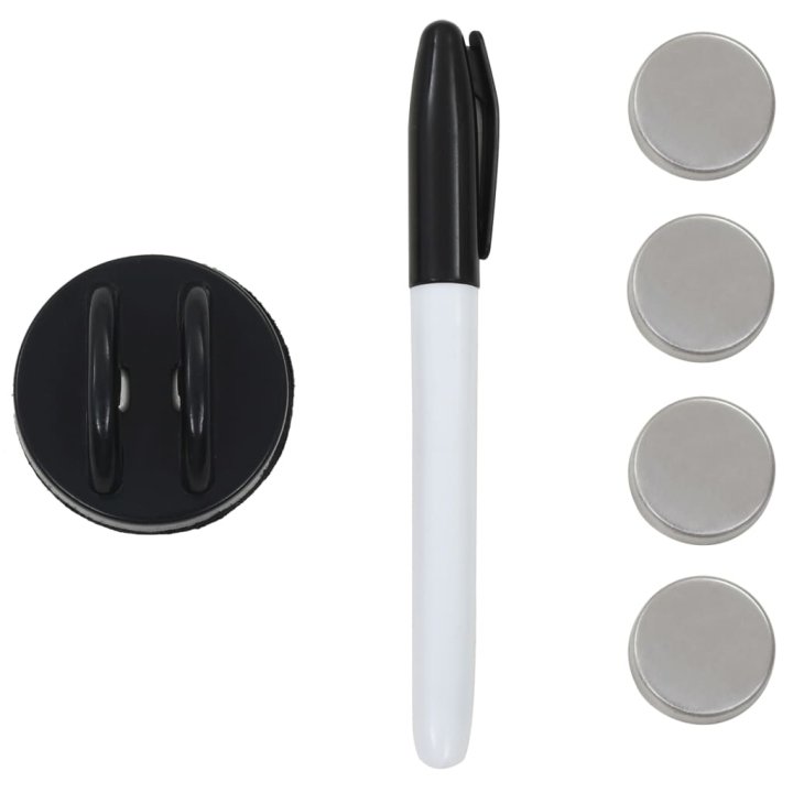 Pizarra magnética de pared vidrio 60x60 cm | Briva Home