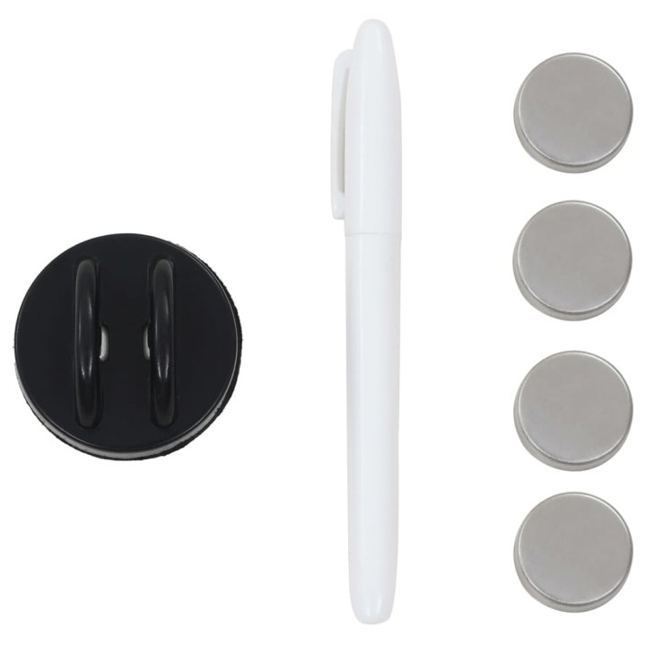 Pizarra magnética de pared vidrio 50x50 cm | Briva Home