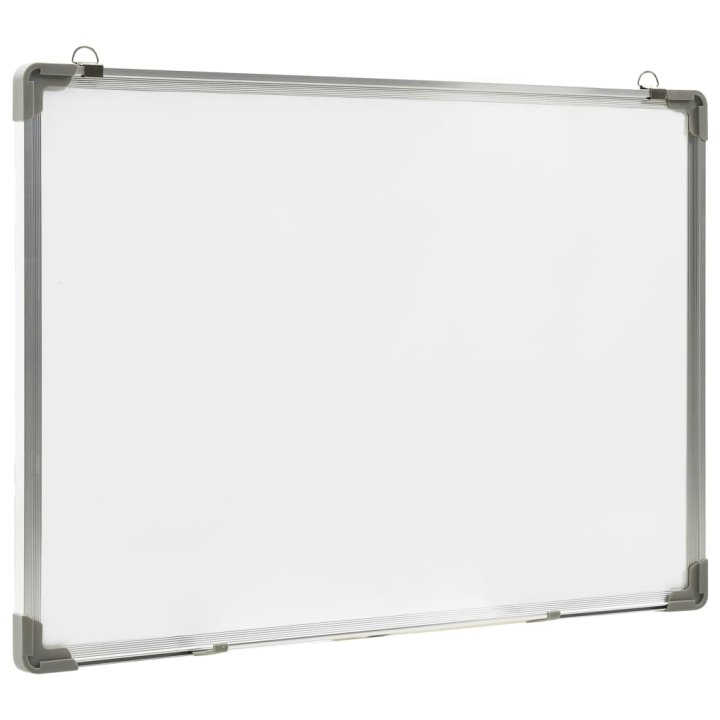 Quadro de escrita magnético 90x60 cm aço branco | Briva Home