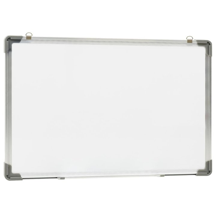 Quadro de escrita magnético 60x40 cm aço branco | Briva Home